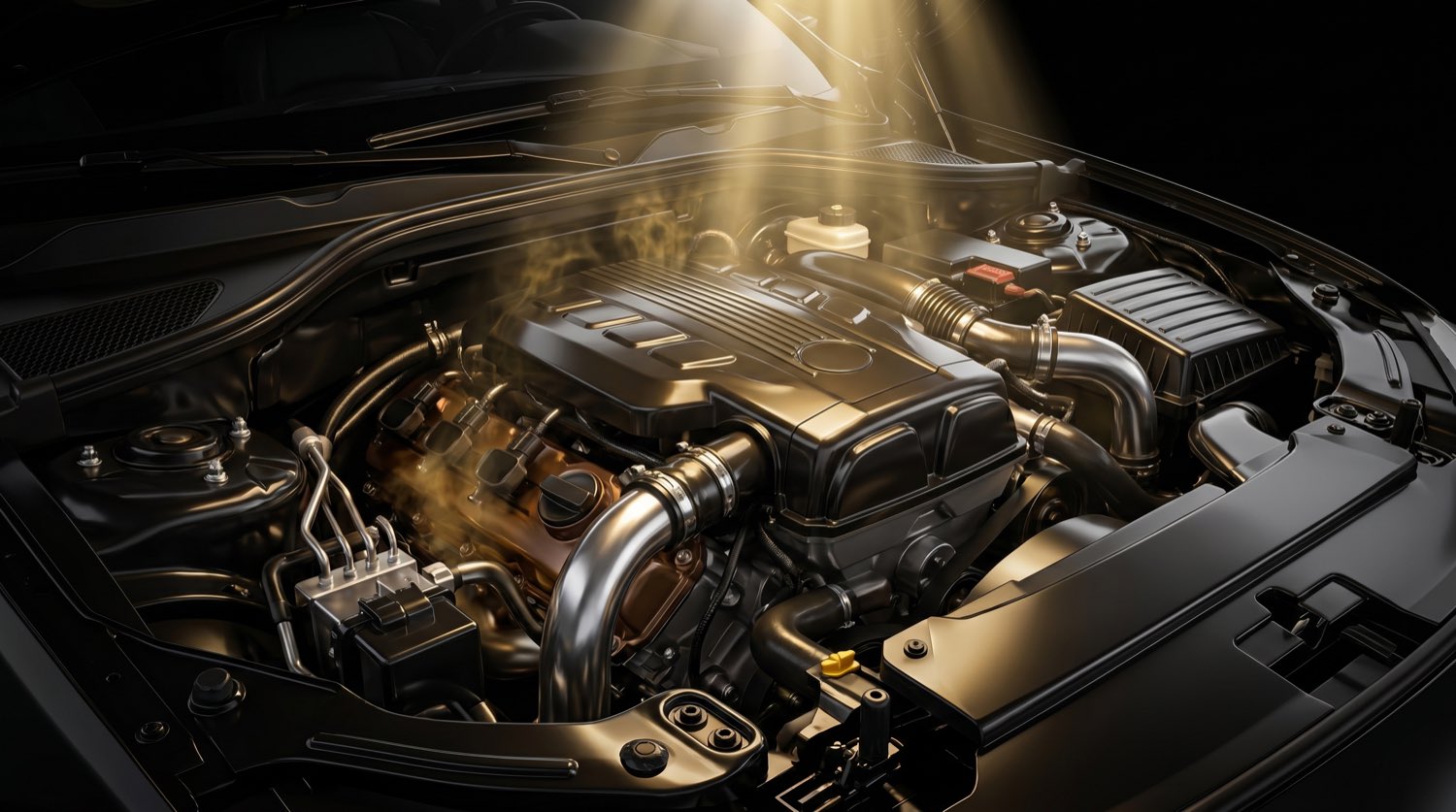 Phares et moteur
